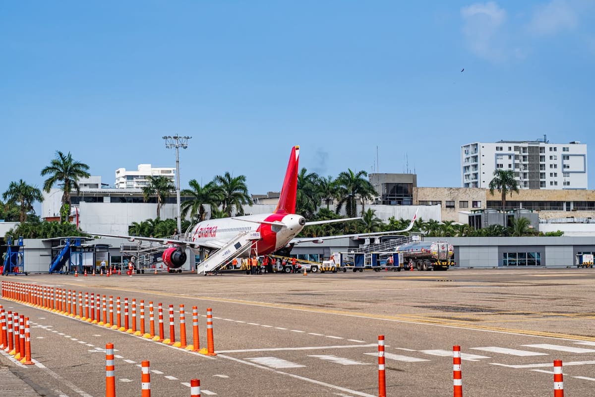 Aeropuerto de Cartagena movilizó más de 615.000 pasajeros en junio de 2026