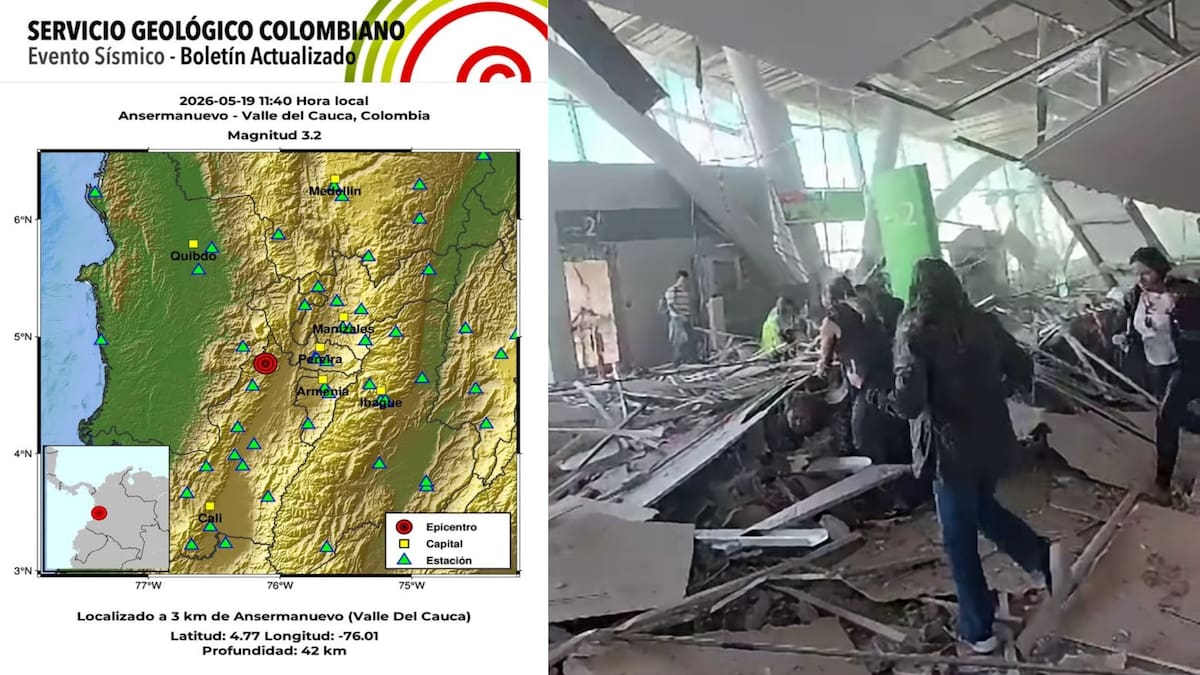 Aeropuerto Internacional Matecaña uno de los mas afectados tras el sismo de 7,4. // Fotos: Cortesías.
