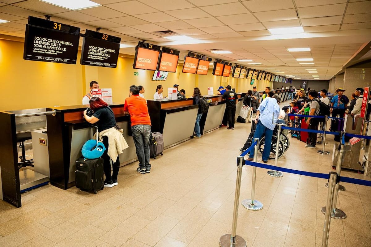 Módulos de las aerolíneas en el aeropuerto Internacional Rafael Núñez de Cartagena. //Cortesía