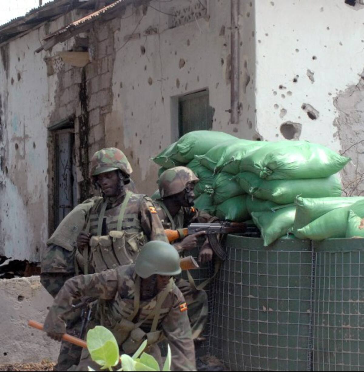 Enfrentamientos entre la Fuerza de la Unión Africana y hombres armados en Somalia AFP MUSTAFA ABDI