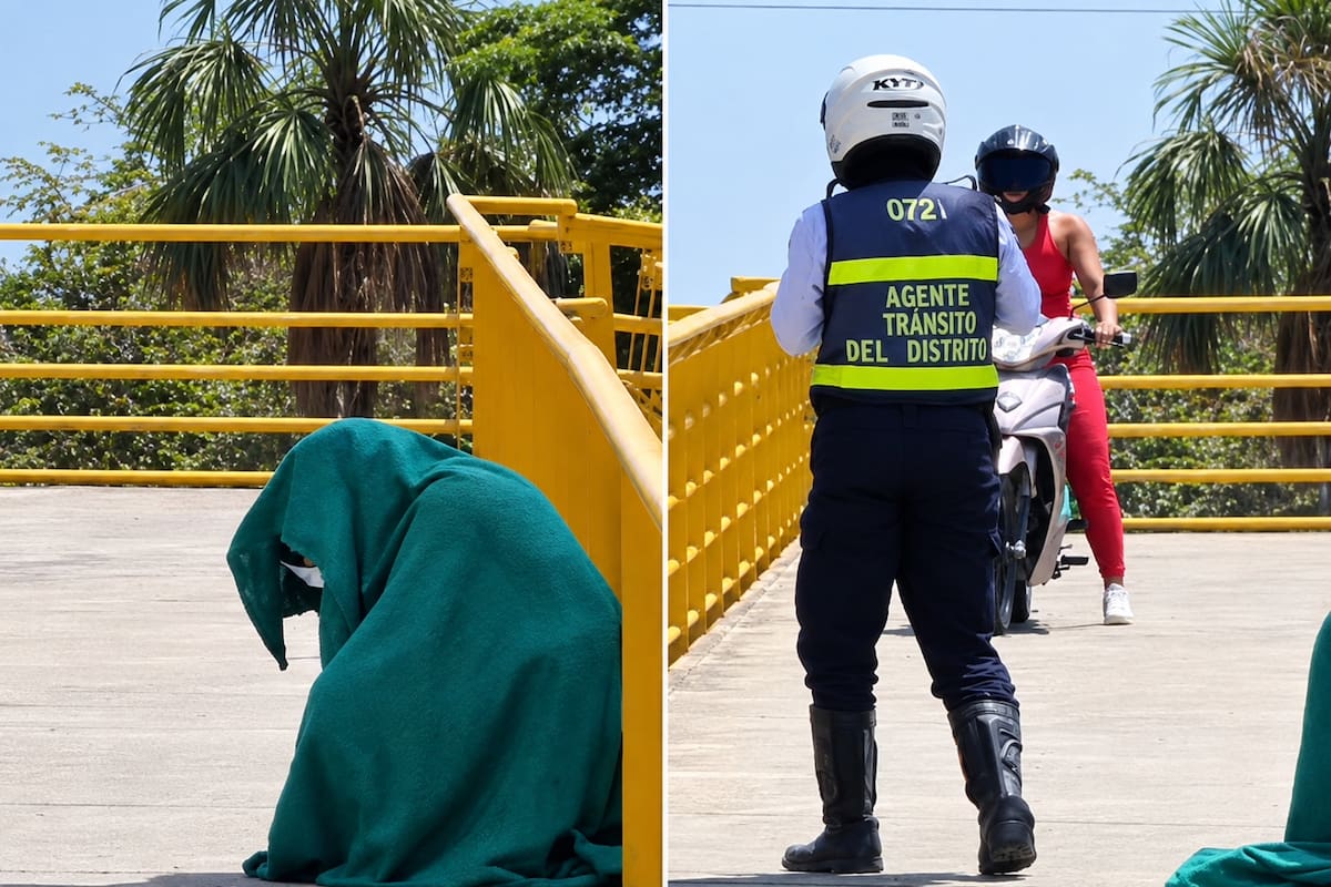 Así fue la curiosa estrategia de un agente de tránsito para atrapar infractores