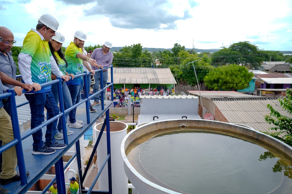 Se recomienda consumir sabiamente el agua debido a la sequía que se presenta en algunos municipios // Cortesía: Gobernación de Bolívar.