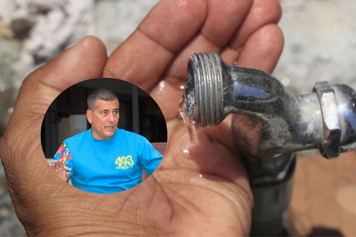 Dumek Turbay sobre la situación del agua en Cartagena: “Estoy decepcionado”