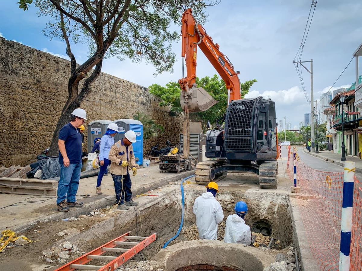 Aguas de Cartagena promete mejorar el sistema de acueducto con una importante inversión. // Foto: Cortesía - Acuacar.
