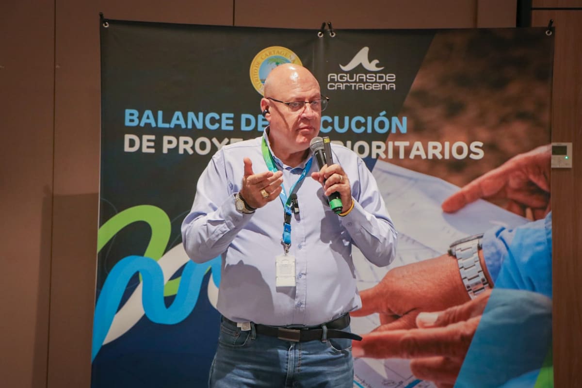 Manuel Vicente Barrera, gerente general de Aguas de Cartagena. // Cortesía