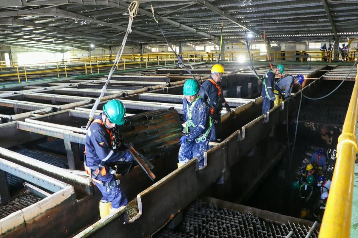 Aguas de Cartagena revela el avance de su parada técnica. // Foto: cortesía de Acuacar.