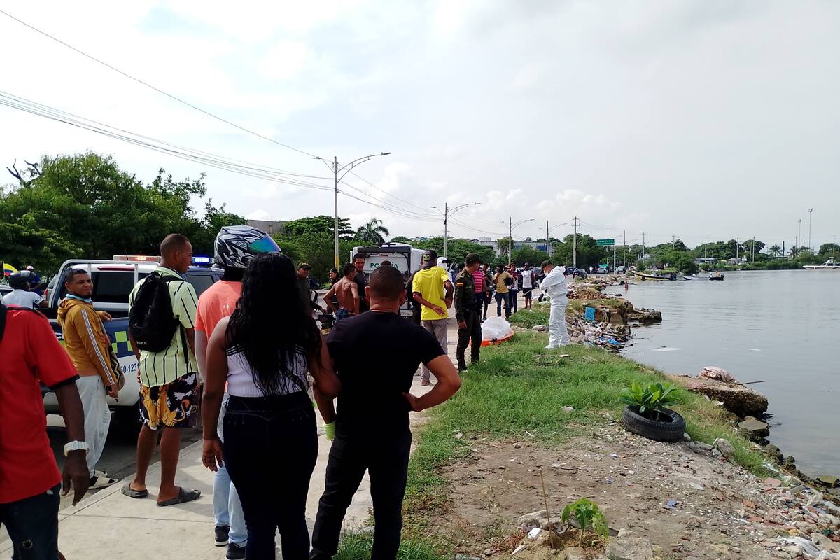 Flotando en el agua: así hallaron muerto en Bazurto a ‘Diomedes’