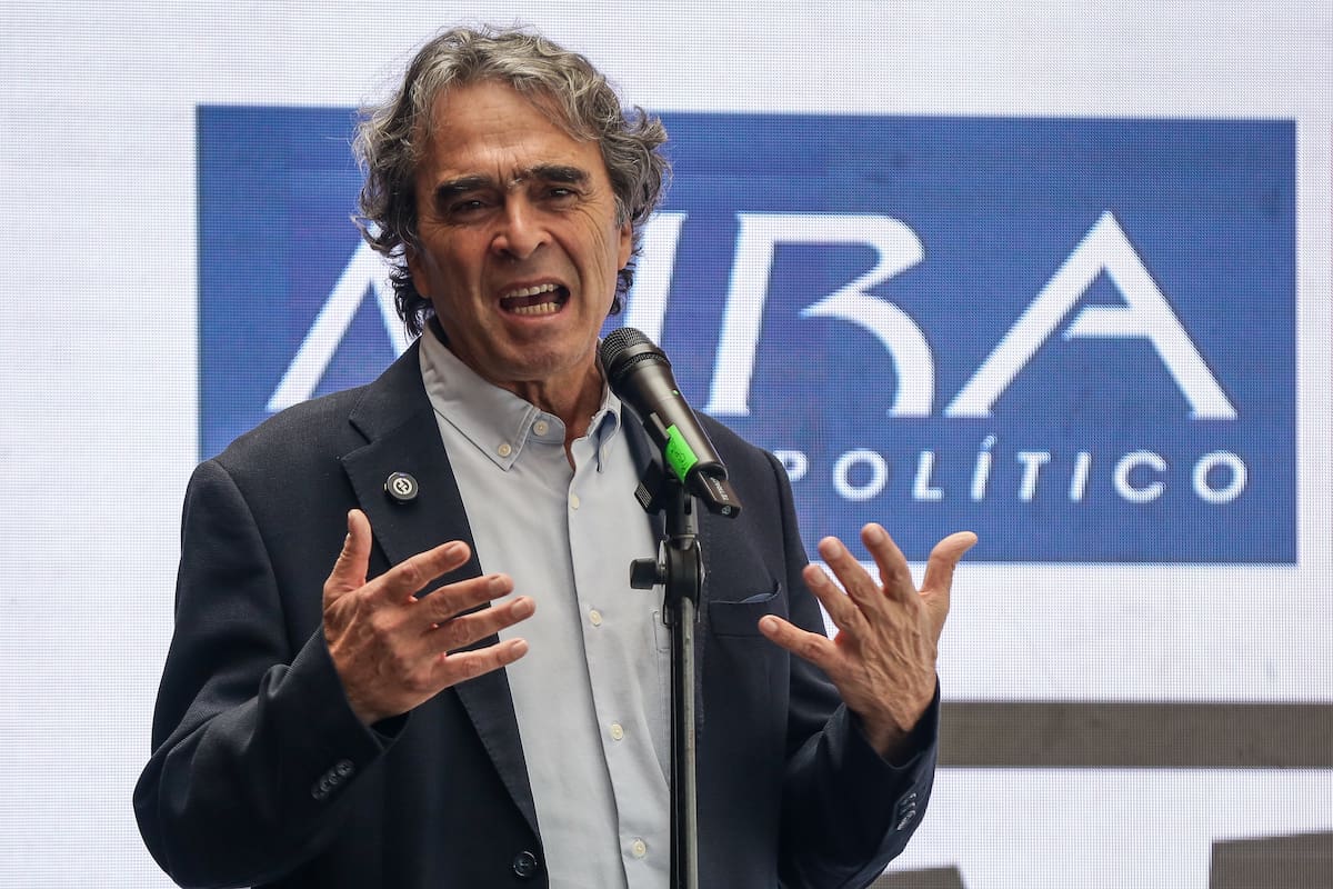 Sergio Fajardo, excandidato presidencial, dijo que la idea es "transformar el país". // Foto: Colprensa - Catalina Olaya.