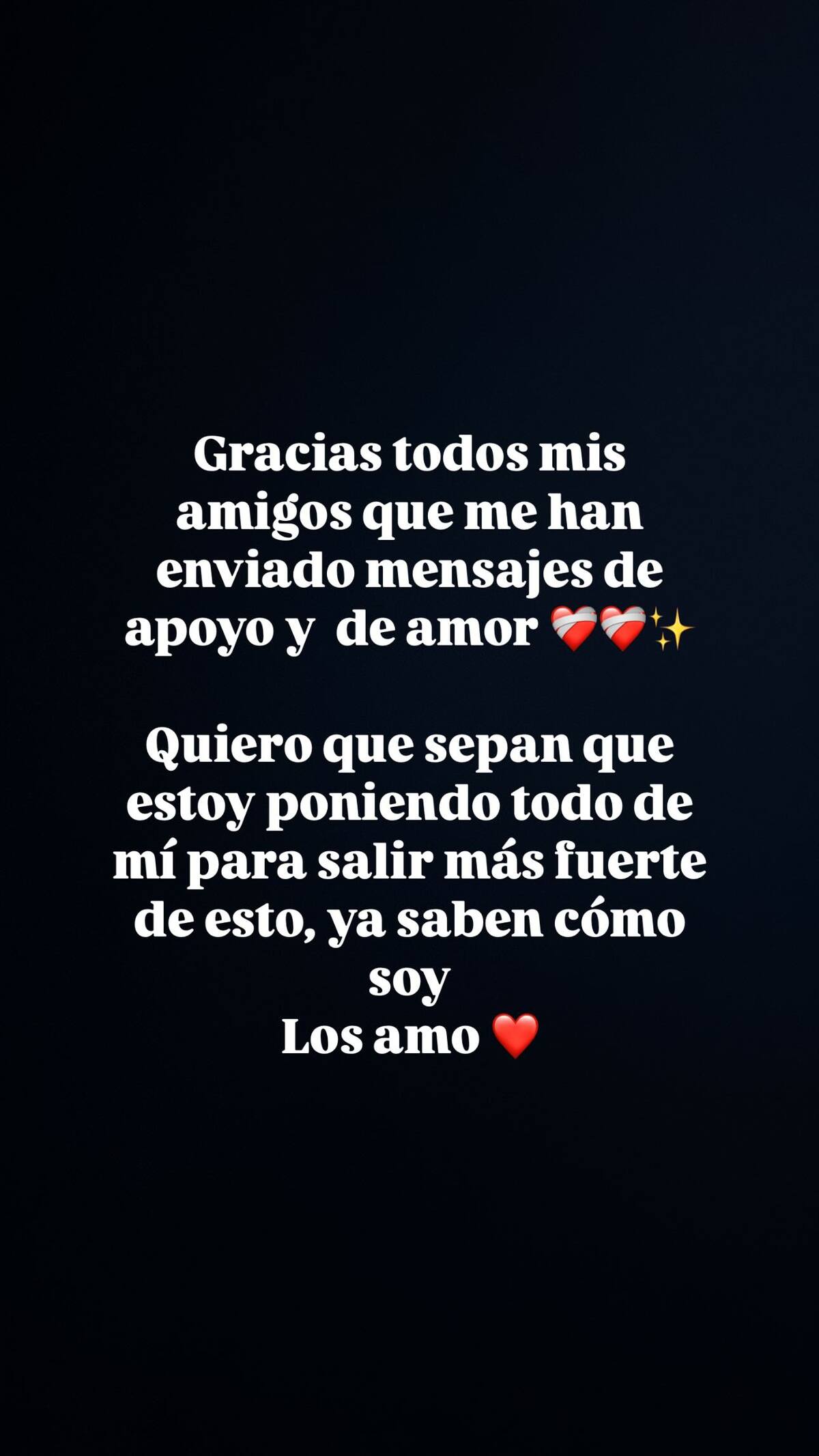 Los seguidores de la modelo y cantante manifiestan su preocupación en el comunicado de prensa compartido en sus redes sociales. //Foto: captura de pantalla de Instagram.