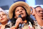 Aida Quilcué aclaró polémica por comentario sobre universitarios