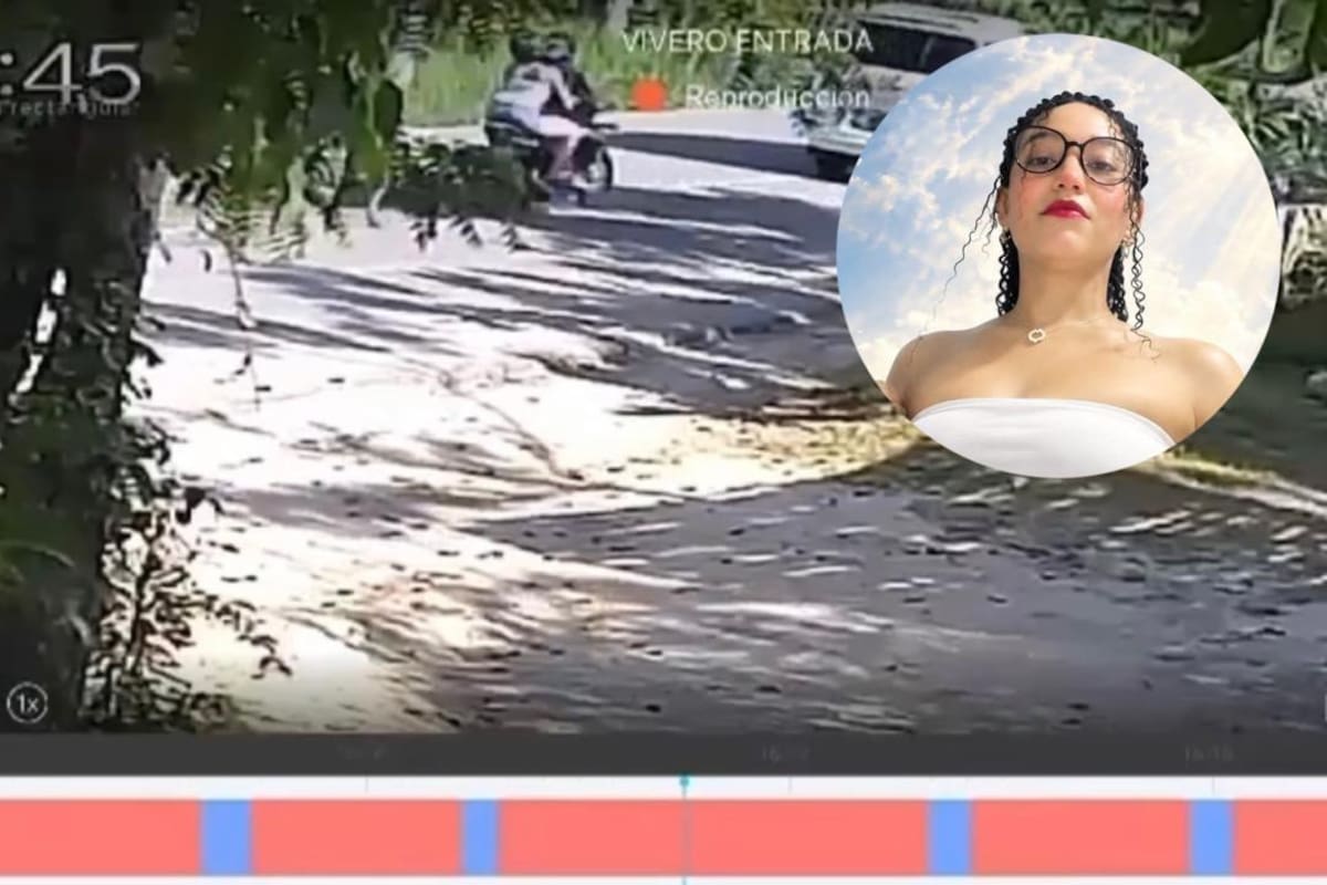 Video: Yuneibis Solano chocó contra una van y murió arrollada por una camioneta