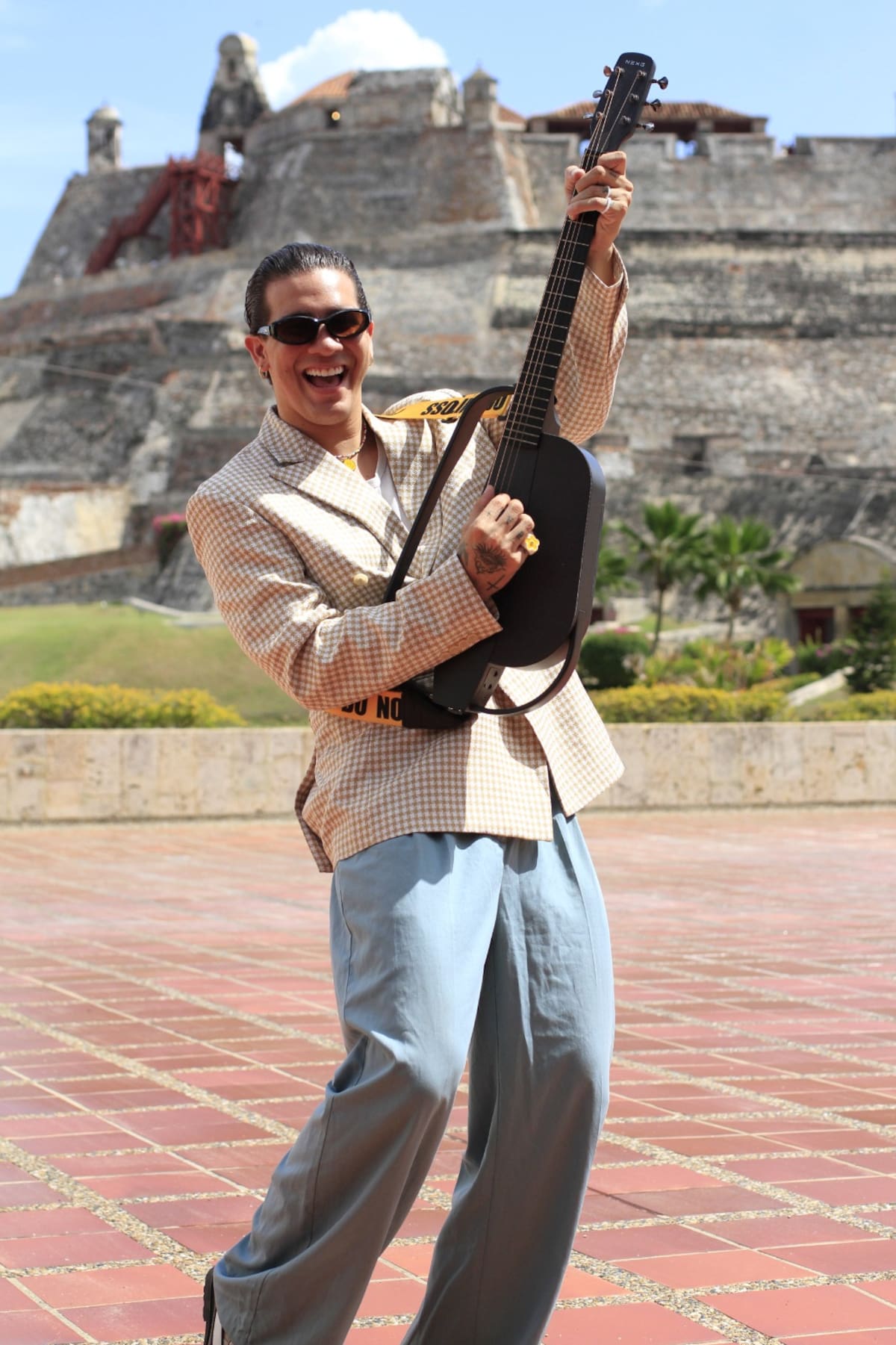 El cantante barranquillero habló sobre su canción viral en TikTok y sus planes de expandir su música a otras ciudades de Colombia.// Foto tomada por: Oscar Díaz. EU