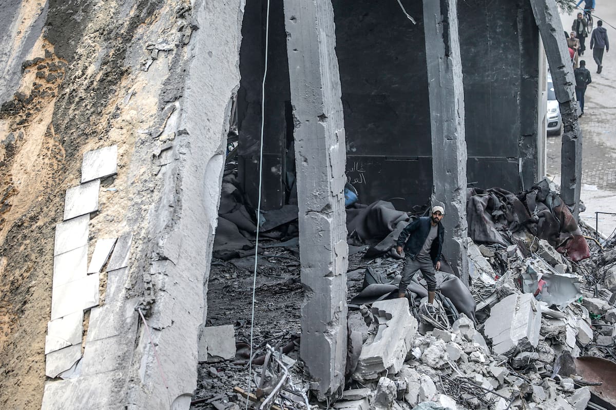 Bombardeo israelí en Gaza deja 4 muertos y más heridos