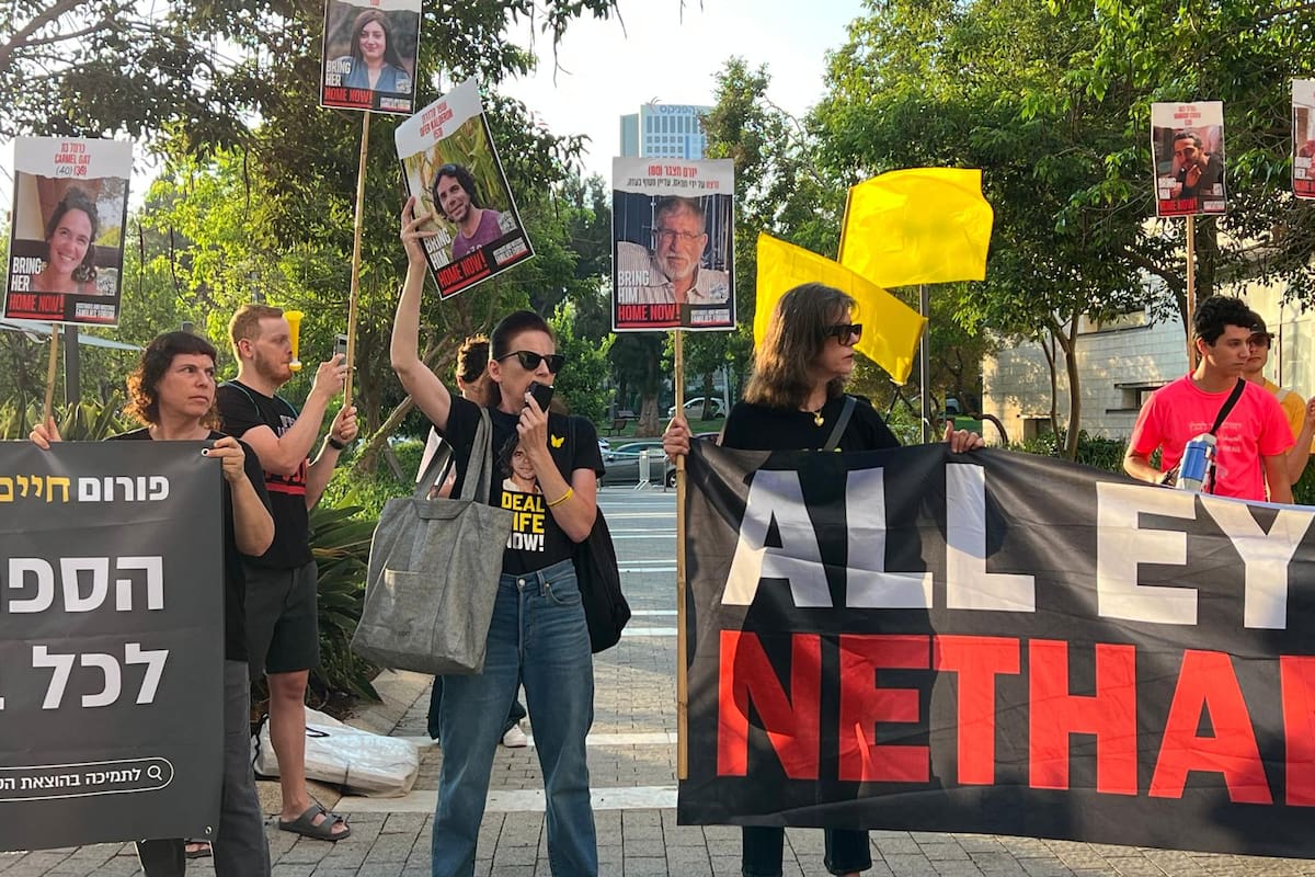 Al menos cinco detenidos en Israel por exigir liberación de rehenes en Gaza