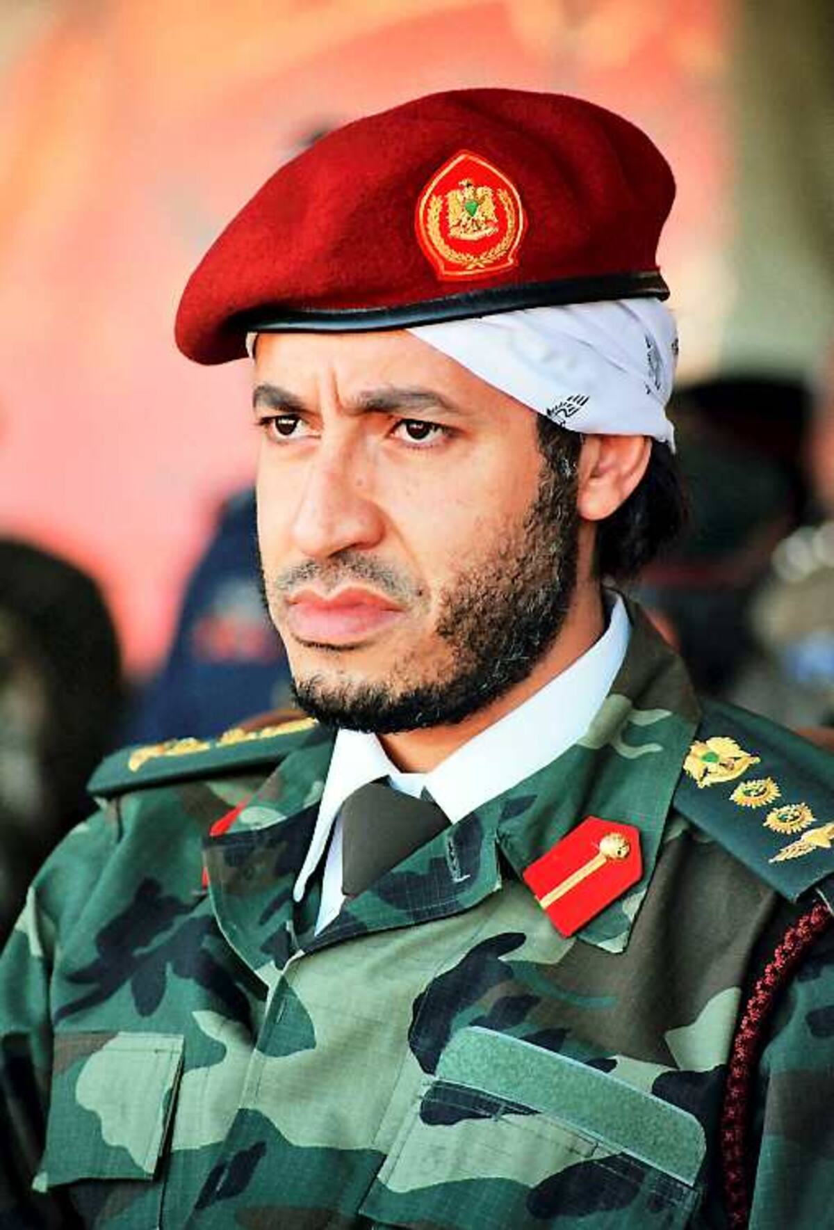 Al-Saadi Gadafi AP Abdel Magid al-Fergany
