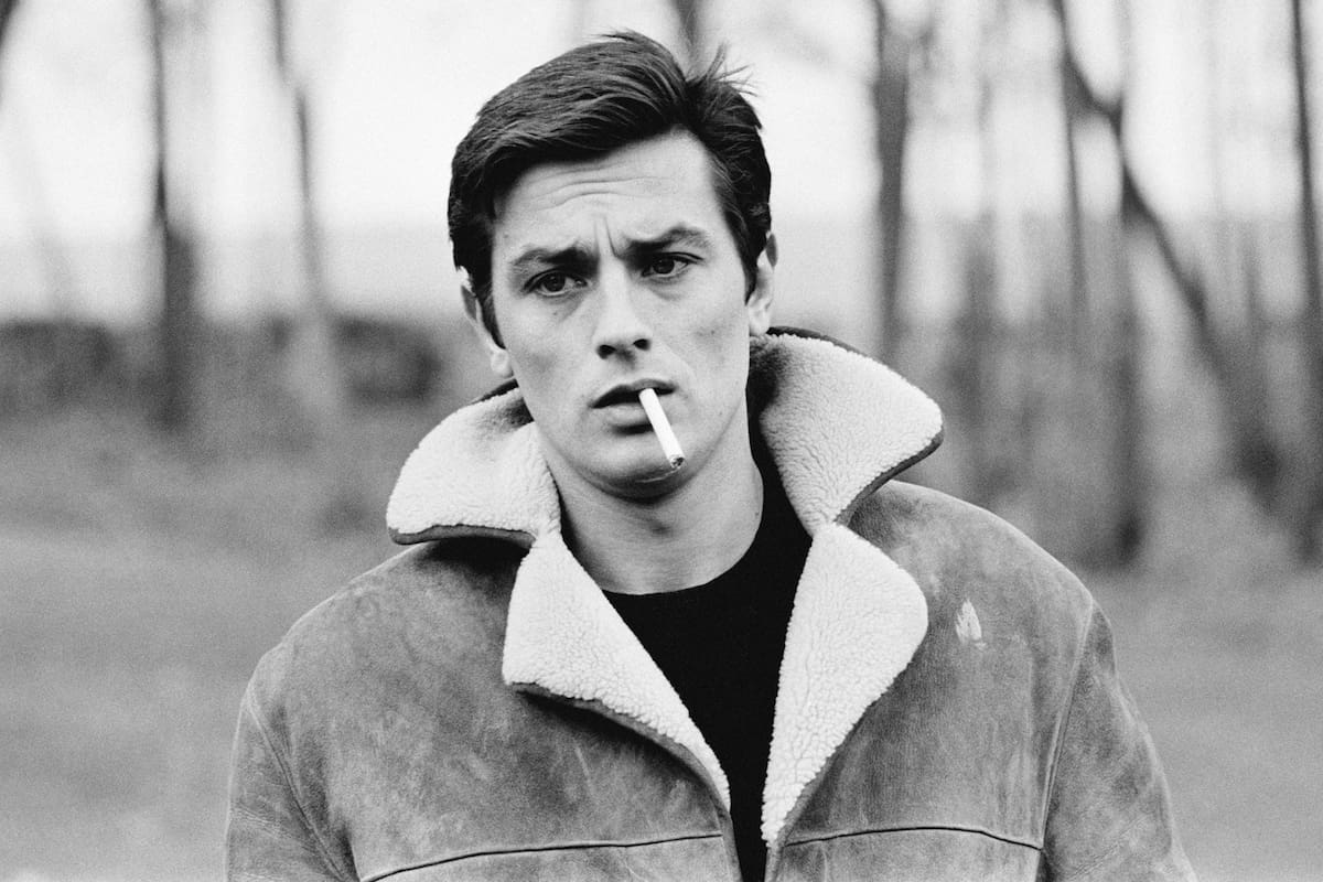 Alain Delon en su juventud. // Foto: tomada de internet