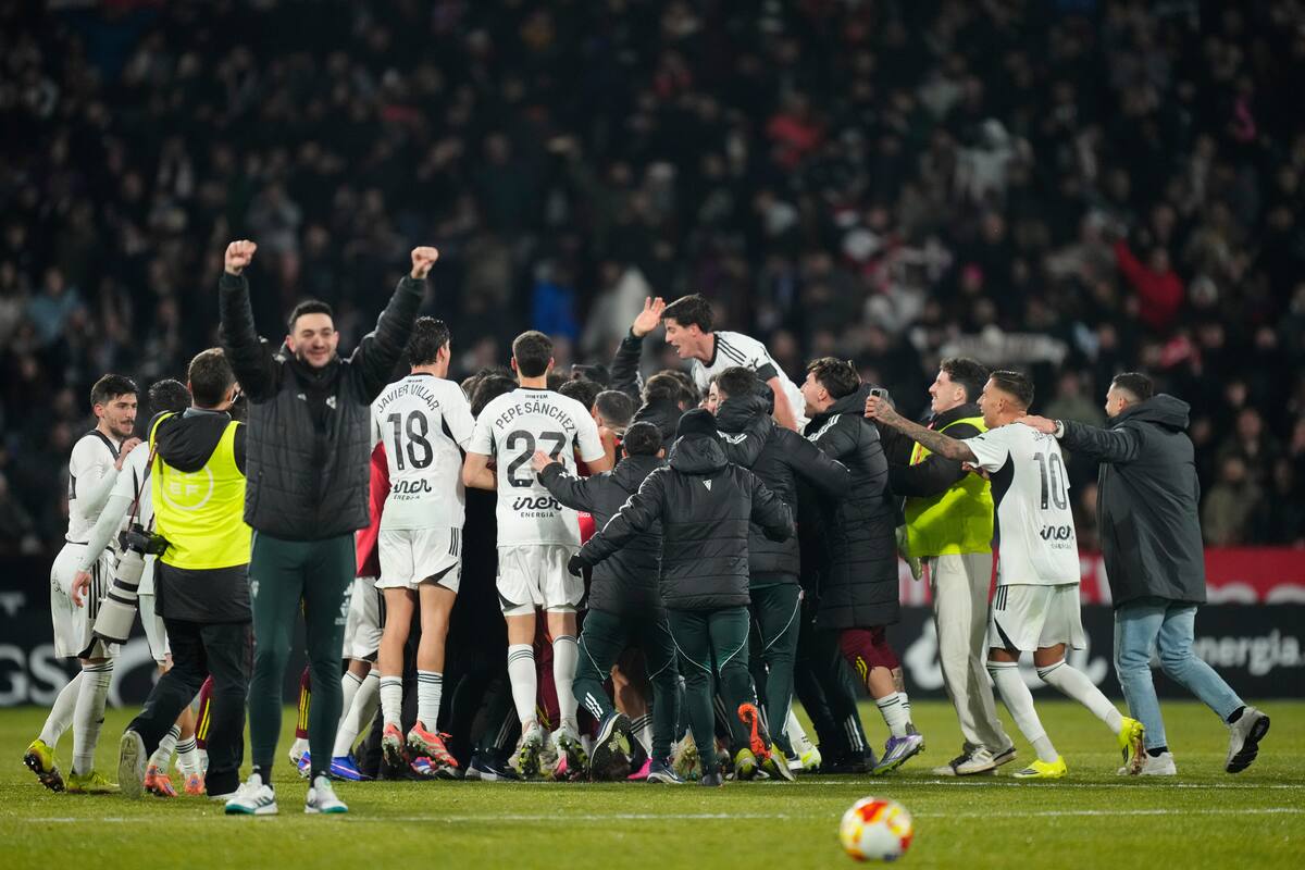Albacete logró un triunfo histórico en Copa del Rey. //Foto, AP: Jose Breton