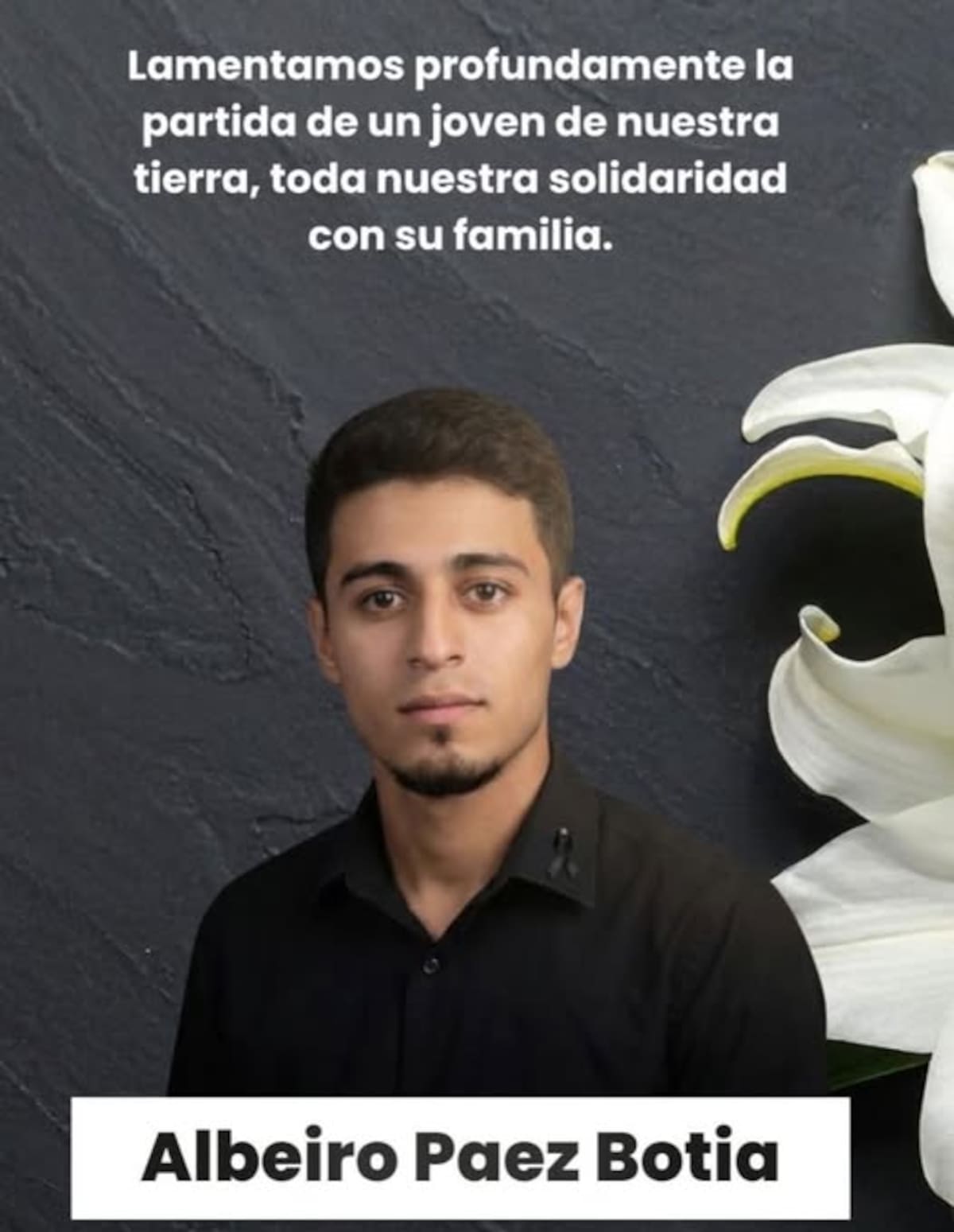 Albeiro Páez Botia, minero fallecido con accidente en Norte de Santander. //Foto mejorada con IA