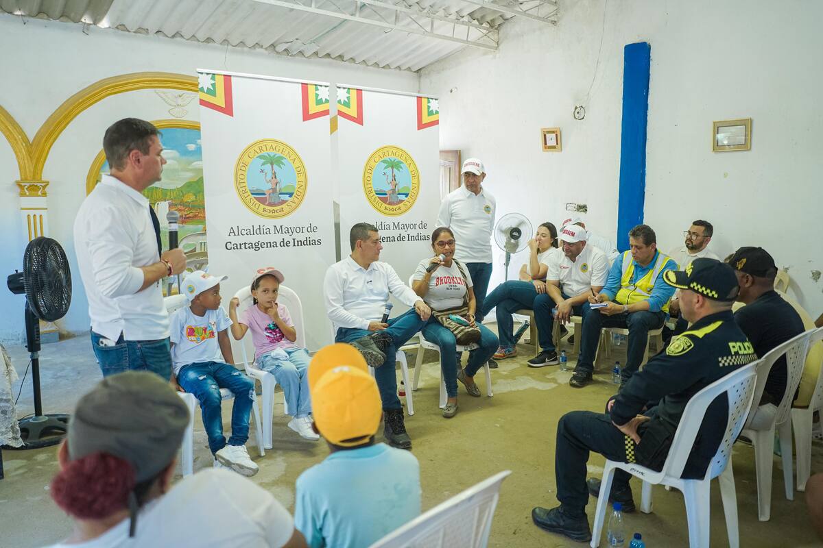 Alcalde Dumek Turbay entregará la calle Colombia de Olaya Herrera. // Foto: cortesía