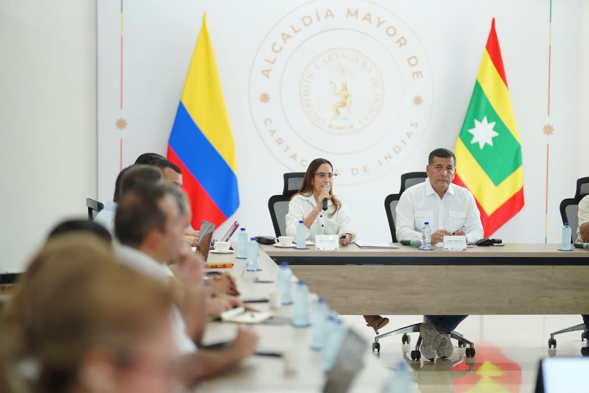 Alcalde Dumek Turbay prioriza atención a cuidadores y personas con discapacidad en Cartagena. // Foto: cortesía - Alcaldía de Cartagena