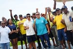 Cartagena respira ciclismo: el emotivo recorrido de Nairo Quintana y Dumek Turbay por el Gran Malecón
