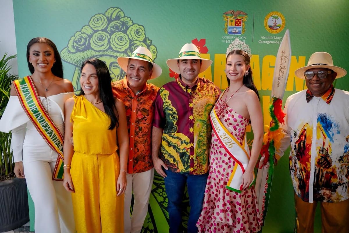 Alcaldía de Cartagena y Gobernación de Bolívar oficializan alianza para las Fiestas de Independencia 2026. // Foto: cortesía de la Gobernación de Bolívar.