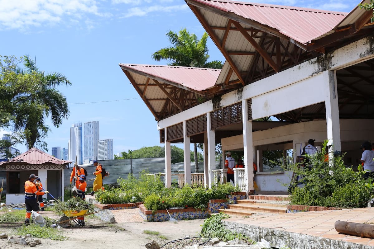 Alcaldía inicia recuperación del Parque de la Comida Caribeña en Cartagena