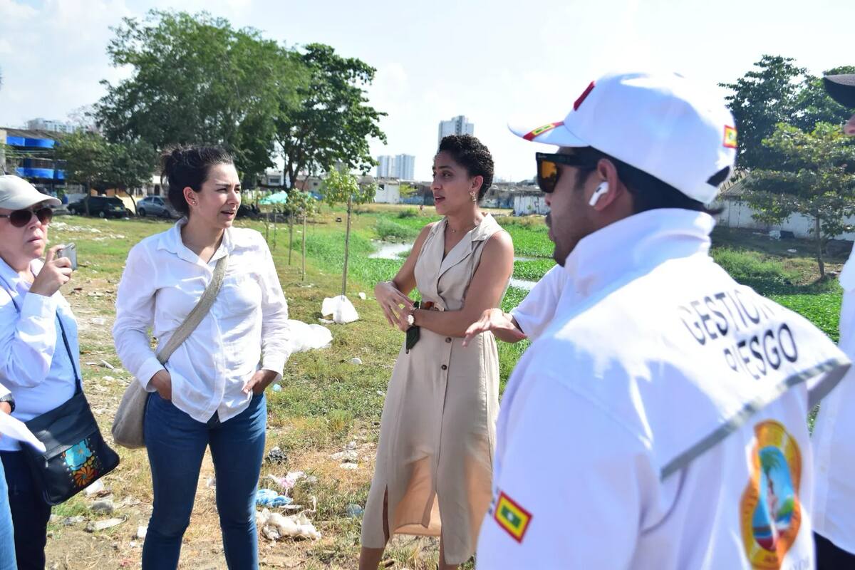 La semana pasada se realizó una visita técnica. // Alcaldía de Cartagena