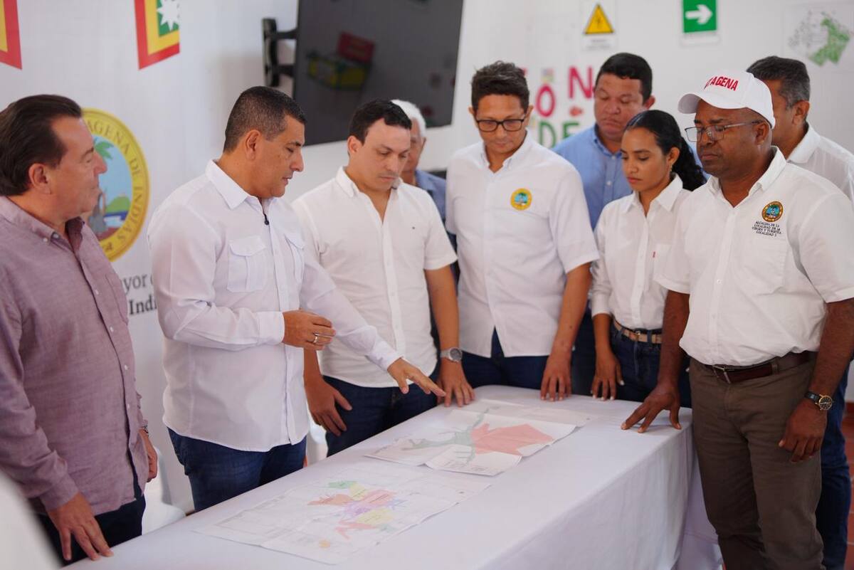La Alcaldía, la Gobernación y el Gobierno nacional unirán esfuerzos para ejecutar una de las obras más esperadas en la zona rural de Cartagena. // Foto: cortesía