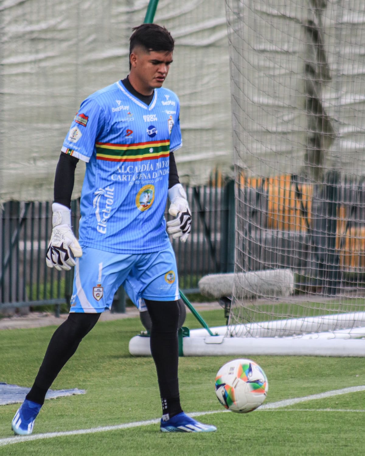 Aldo Montes, arquero del Real Cartagena. //Cortesía Real Cartagena