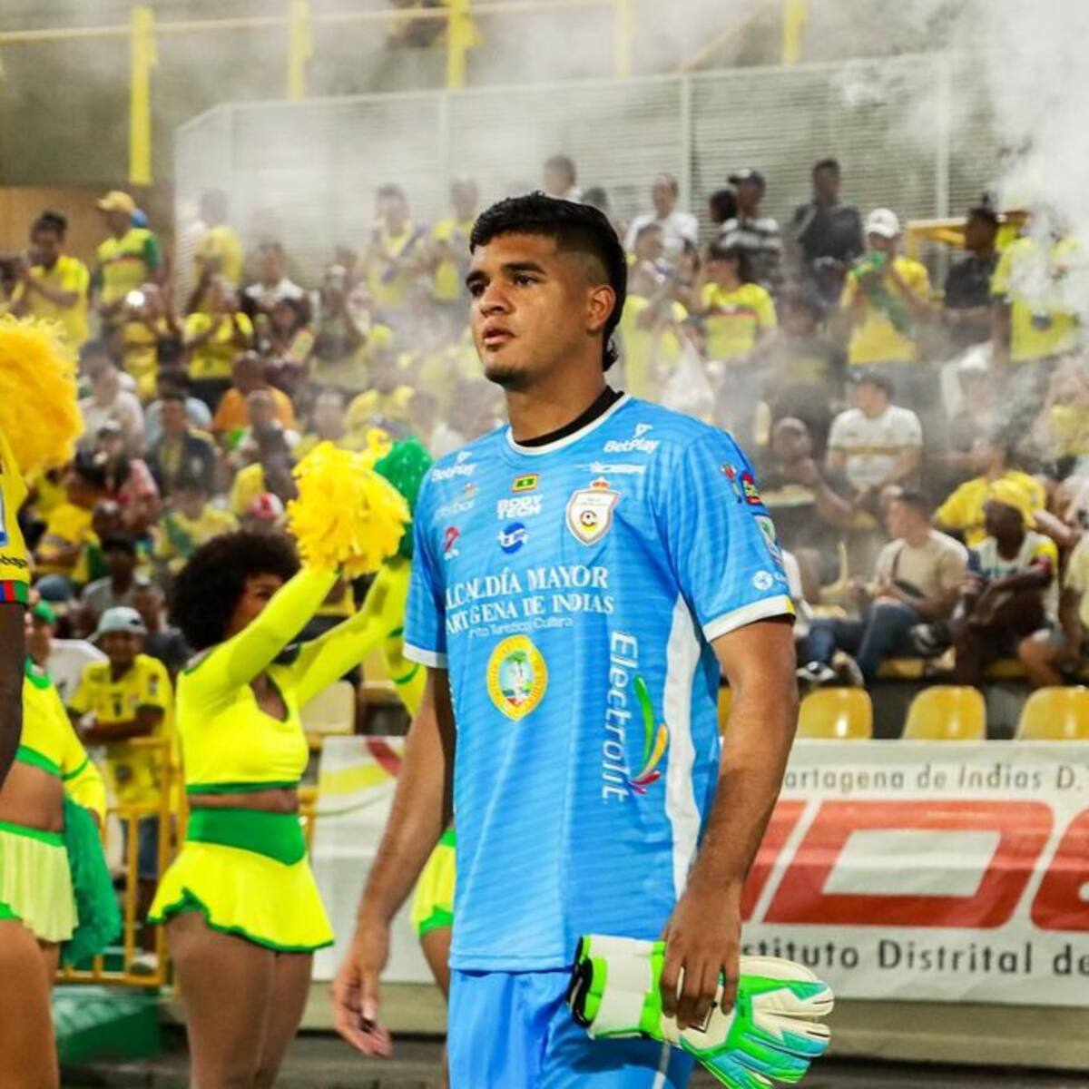 Se dice que el portero Aldo Montes sería uno de los pocos que seguiría en el Real Cartagena. //ARCHIVO