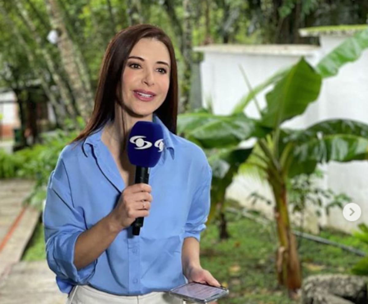 Alejandra Giraldo, periodista de Noticias Caracol. //Foto: @alegiraldop