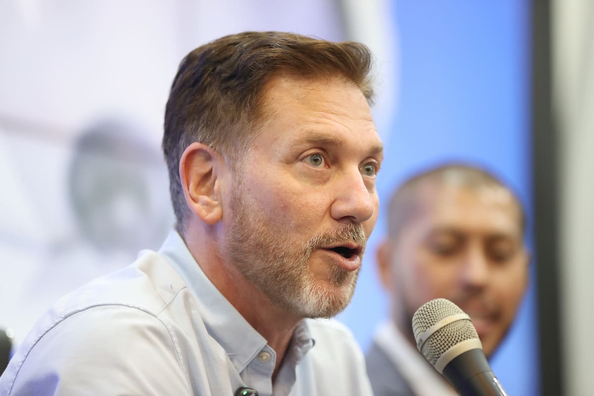 El presidente de la Conmebol, Alejandro Domínguez. //Foto, EFE: Juan Pablo Pino