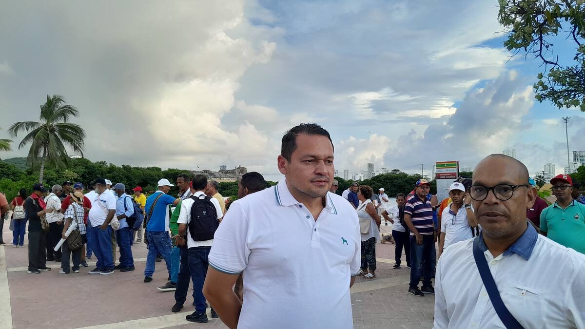 Representante del Polo Democrático Alejandro Ocampo.// Foto: Julio Castaño.
