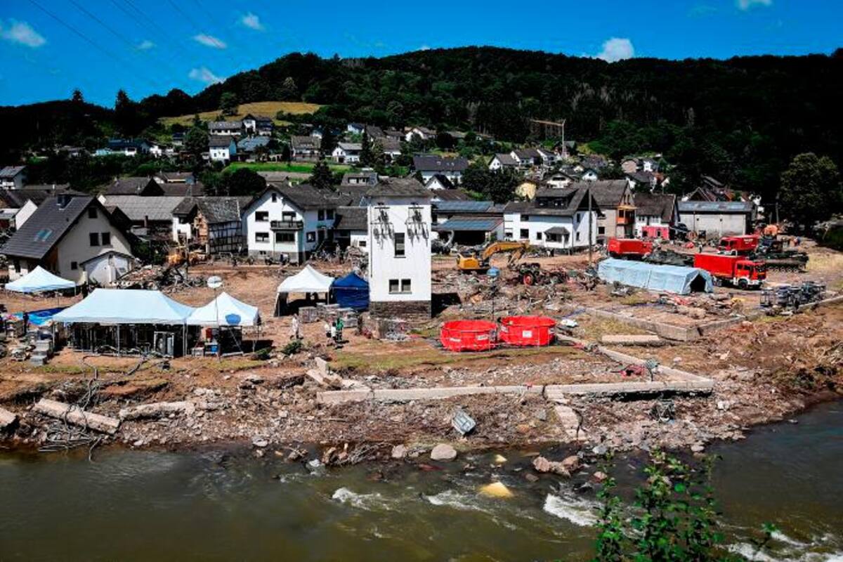 Alemania: lluvias dan tregua a zonas devastadas por las inundaciones