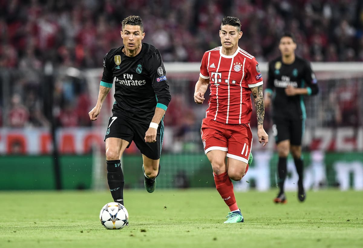 James Rodríguez es el colombiano con más títulos y ganó varios con Bayern Múnich en Alemania. //Foto, EFE: CHRISTIAN BRUNA