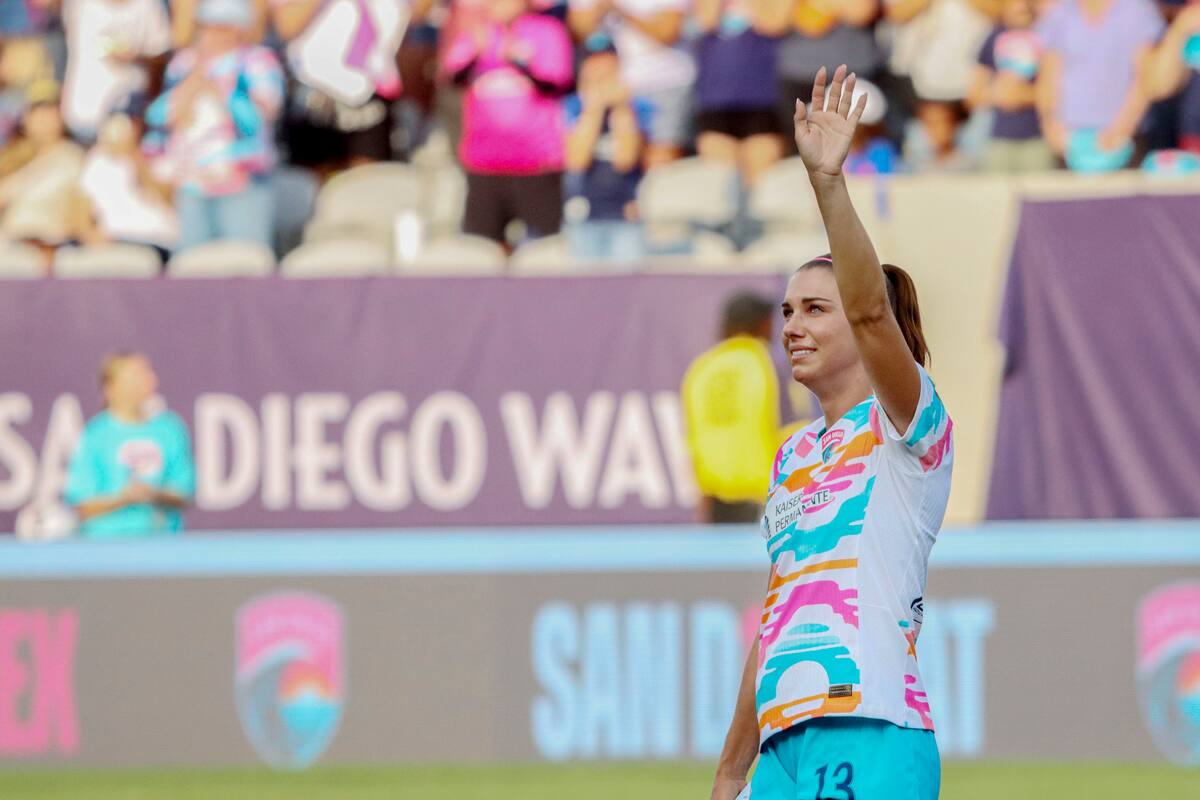 Video: Alex Morgan se retiró del fútbol profesional; así fue su despedida