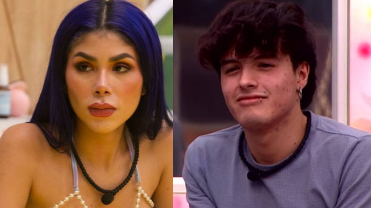 Alexa torres y Juanse Laverde. // RCN