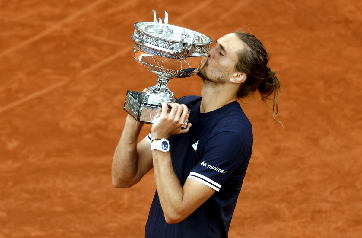 Alexander Zverev conquistó su primer Grand Slam con el Roland Garros 2026. //Foto, EFE: YOAN VALAT