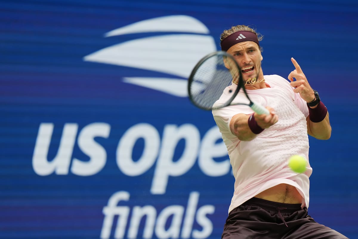 El alemán Alexander Zverev derrotó en tres sets al estadounidense Ben Shelton en la final del US Open 2026. //Foto, AP: Kirsty Wigglesworth