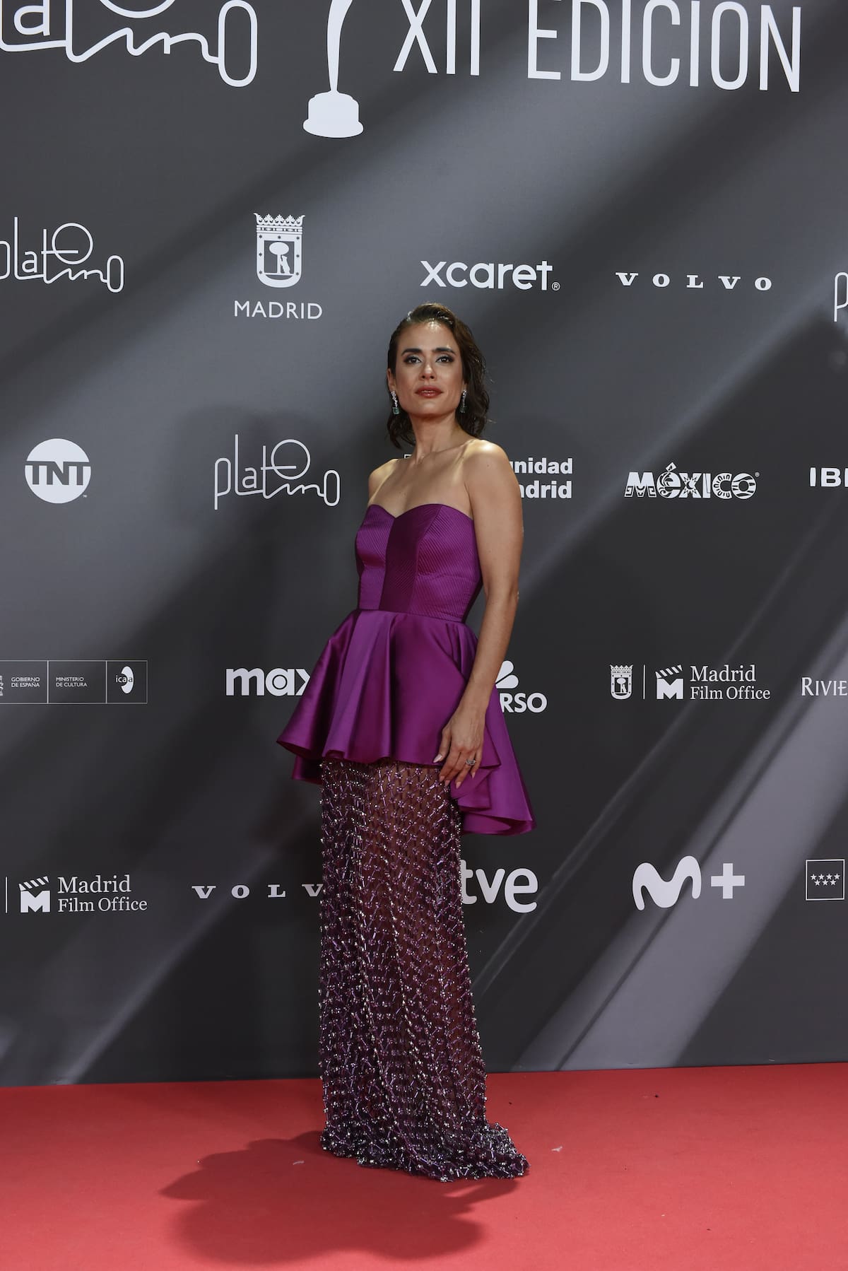Alfombra Roja - Premios Platino 2025. Carolina Ramírez, (Colprensa - Premios Platino).