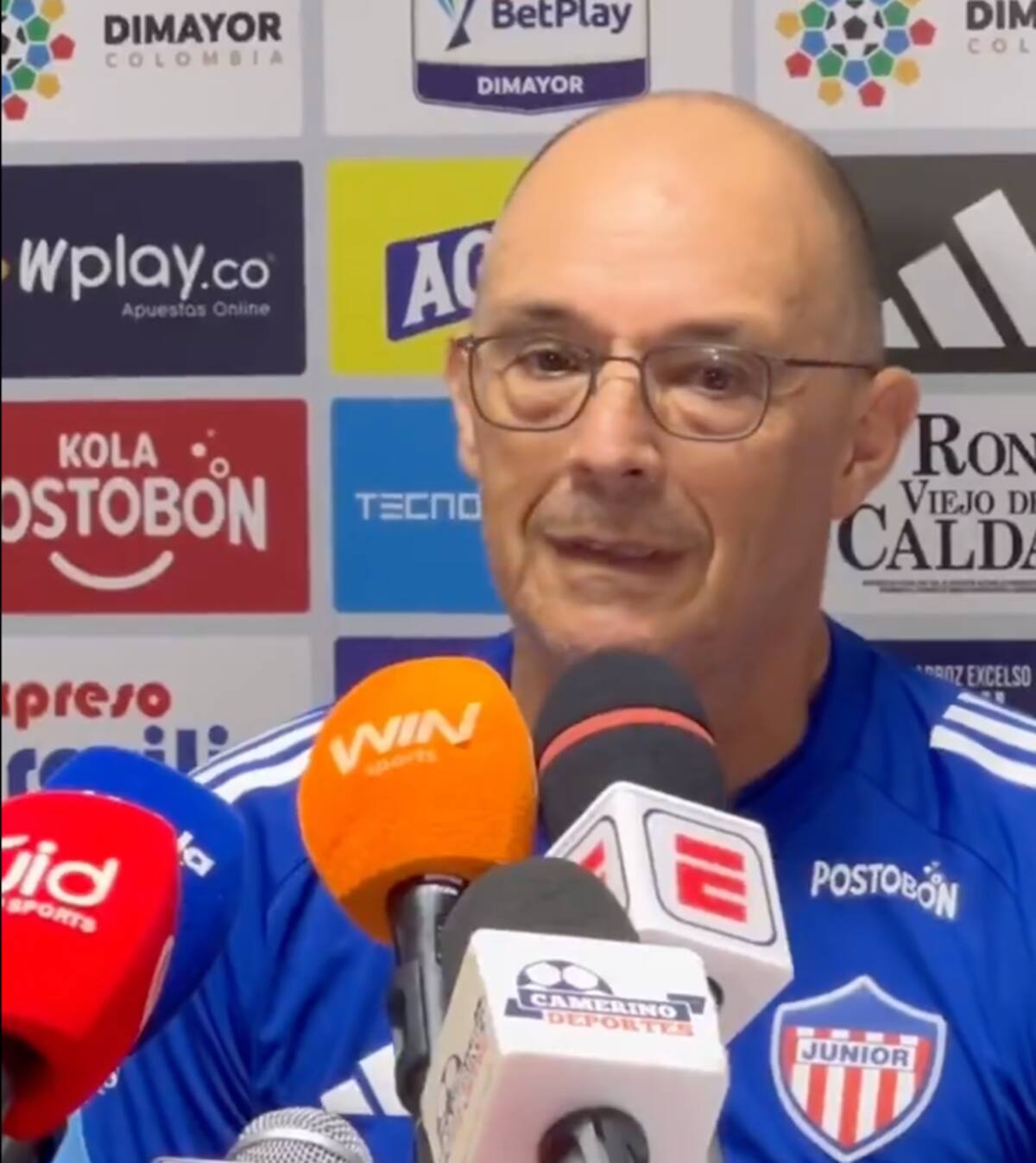 Alfredo Arias, director técnico de Junior de Barranquilla.//Cortesía.