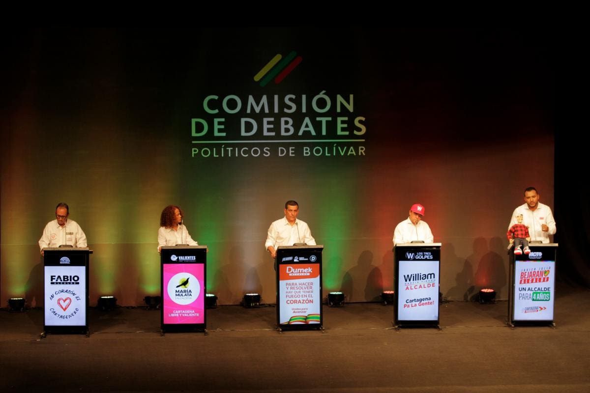 Este 12 de octubre, debate de candidatos en Cartagena sobre las mujeres