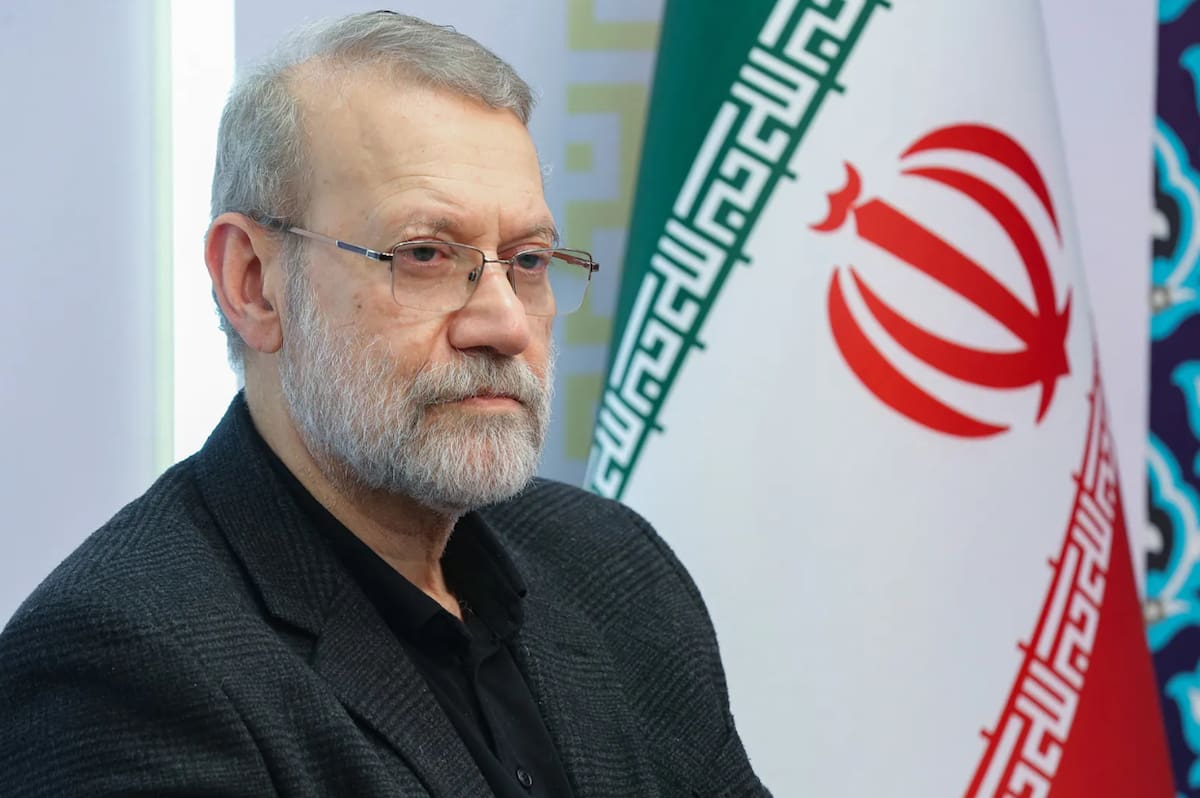 Ali Lariyani, secretario del Consejo Supremo de Seguridad Nacional de Irán.
Foto: A.P.I.