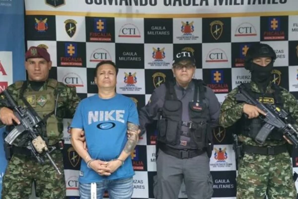 Así capturaron a alias ‘300′ por la desaparición del ingeniero forestal Andrés Pelaéz