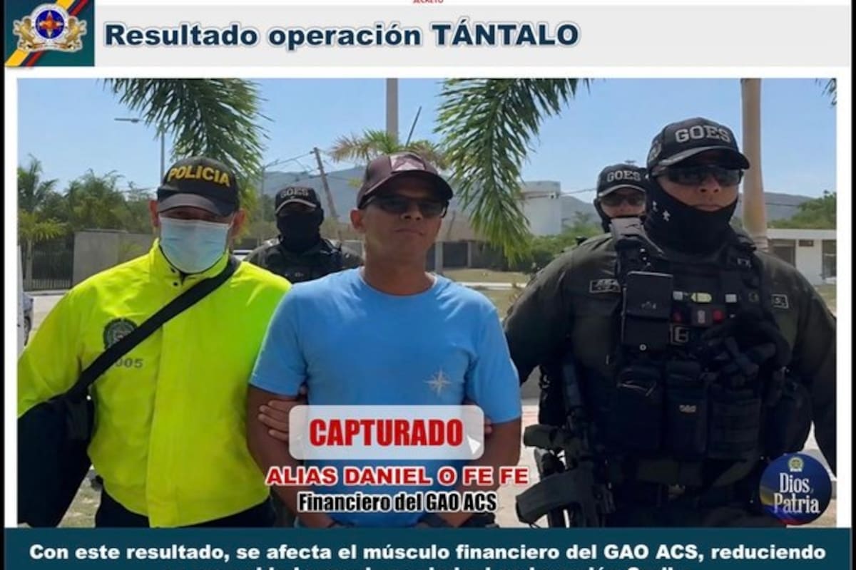 Capturan en Santa Marta a señalado hombre de confianza de alias Pinocho