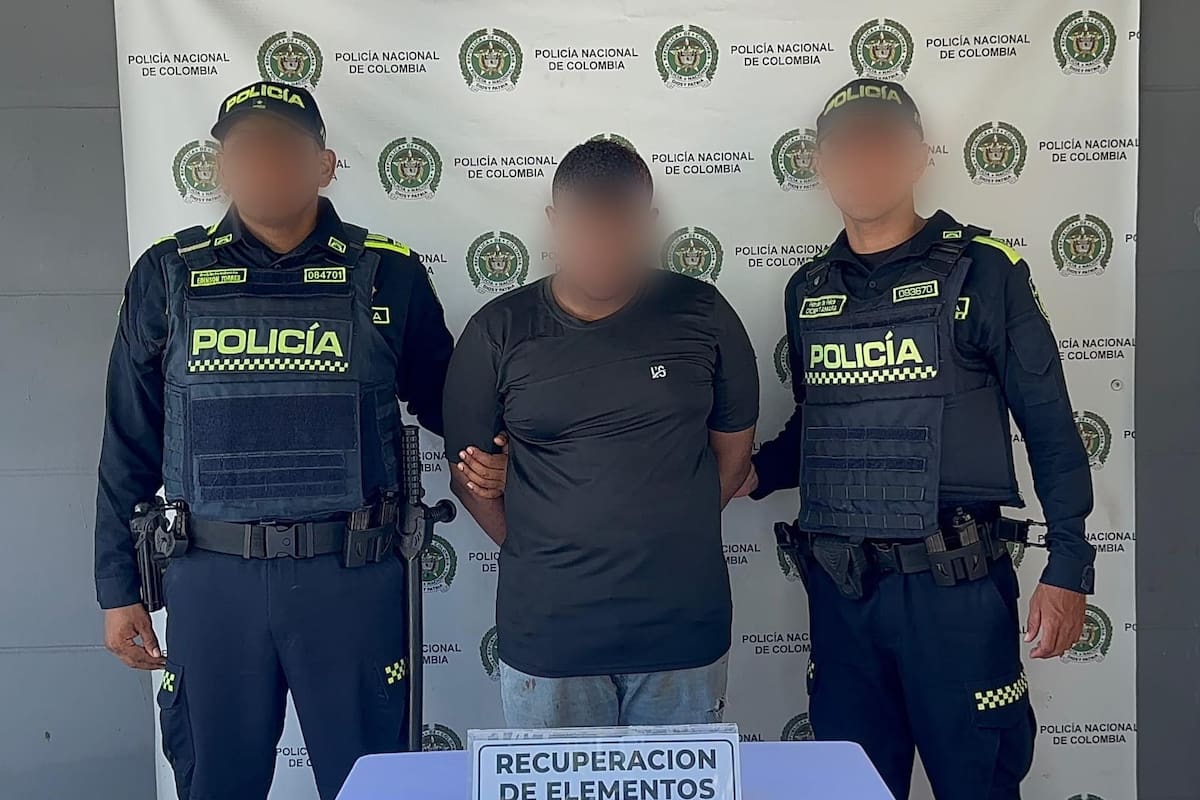 Cayó alias ‘Dember’ tras robarle cadena de oro a turista mexicano en Getsemaní