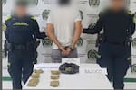 Alias ‘el Flaco’ escondía estupefacientes y la Policía lo capturó en flagrancia
