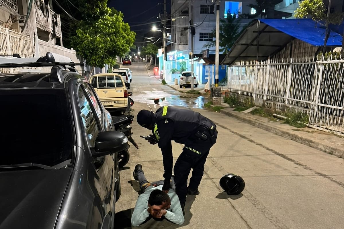 Golpe al sicariato en Cartagena: un presunto sicario fue abatido y tres capturados