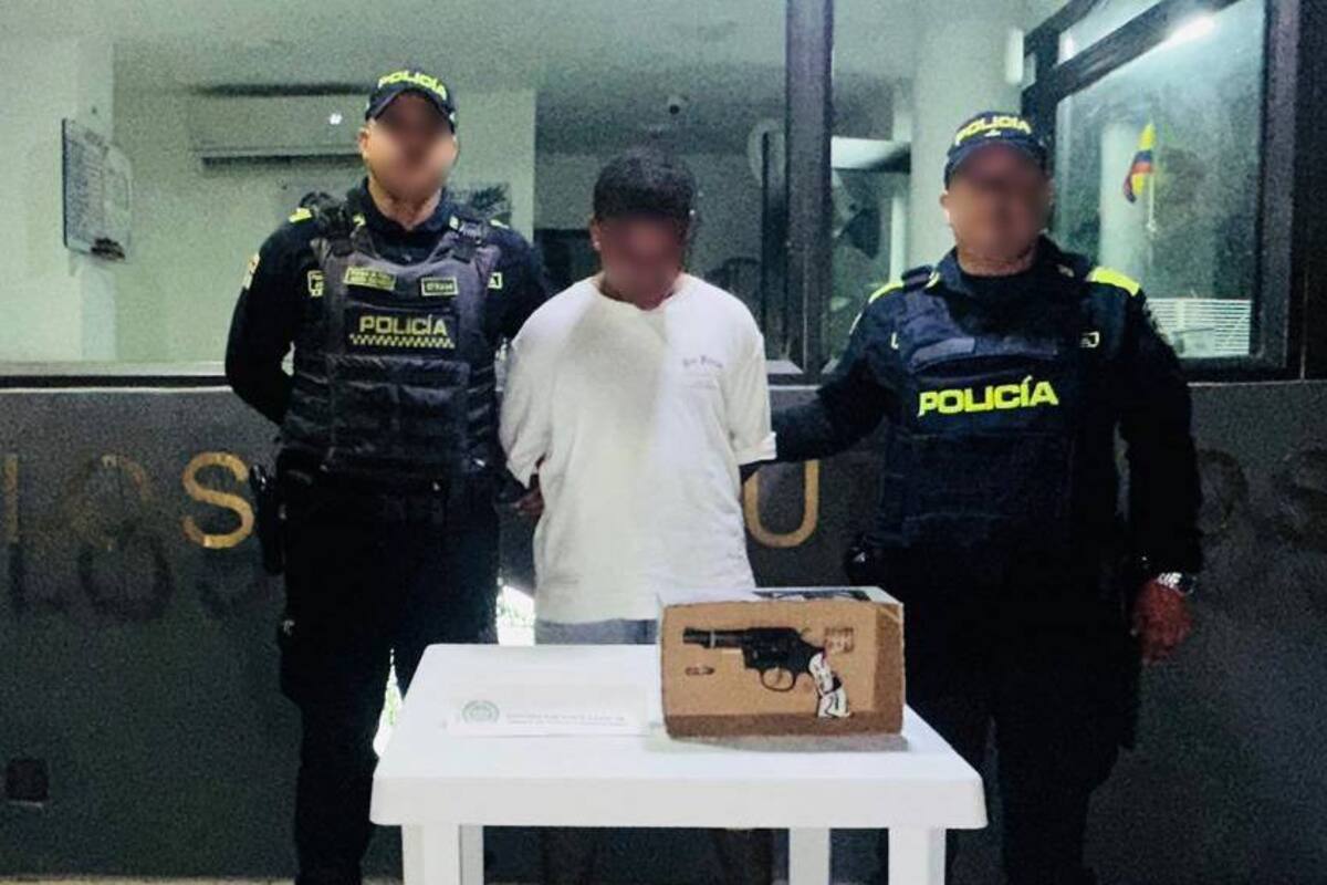 Lo sorprendieron con un revólver cargado: capturan a alias ‘El Paya’